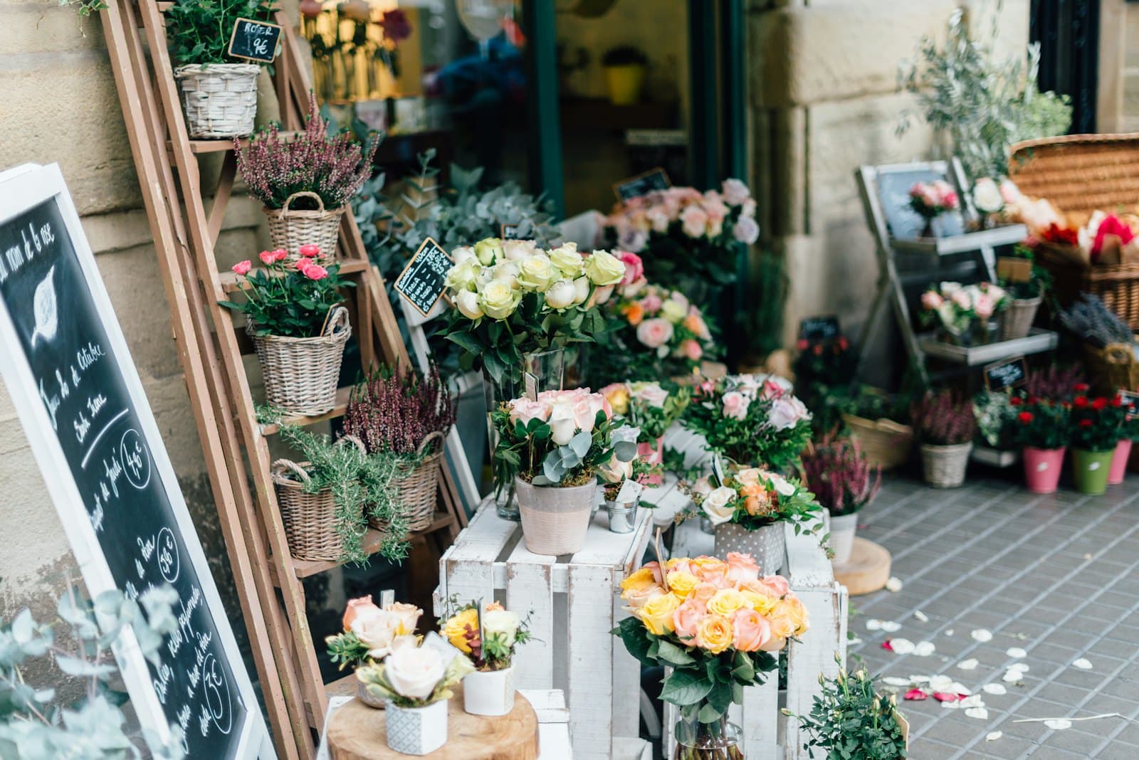 Example product photo of a flower bouquet